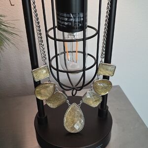 Elegant Gold and Silver Necklace